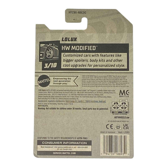 Hot Wheels Lolux - Modified Series 3/10