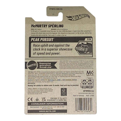 Hot Wheels McMurtry Speirling - Peak Pursuit Series 7/10