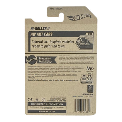 Hot Wheels Hi-Roller II - Art Cars Series 6/10