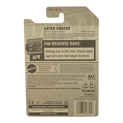 Hot Wheels Later Crater - Reverse Rake Series 5/5