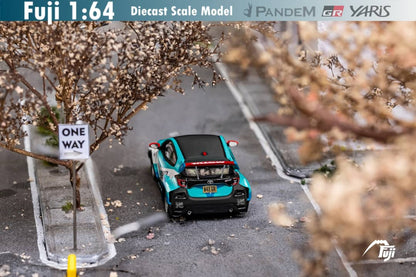Fuji Toyota Yaris GR Auto Finesse Blue #99 1:64