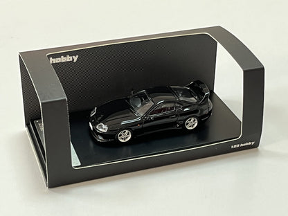 123 Hobby Toyota Supra JZA80Z in Black 1:64