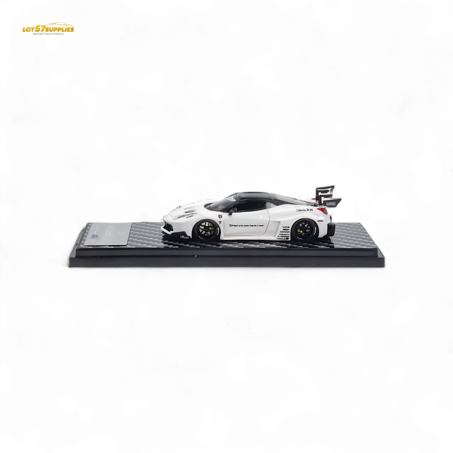 QIDIAN 458 LBWK GT Resin Model Limited to 199 Pcs White 1:64