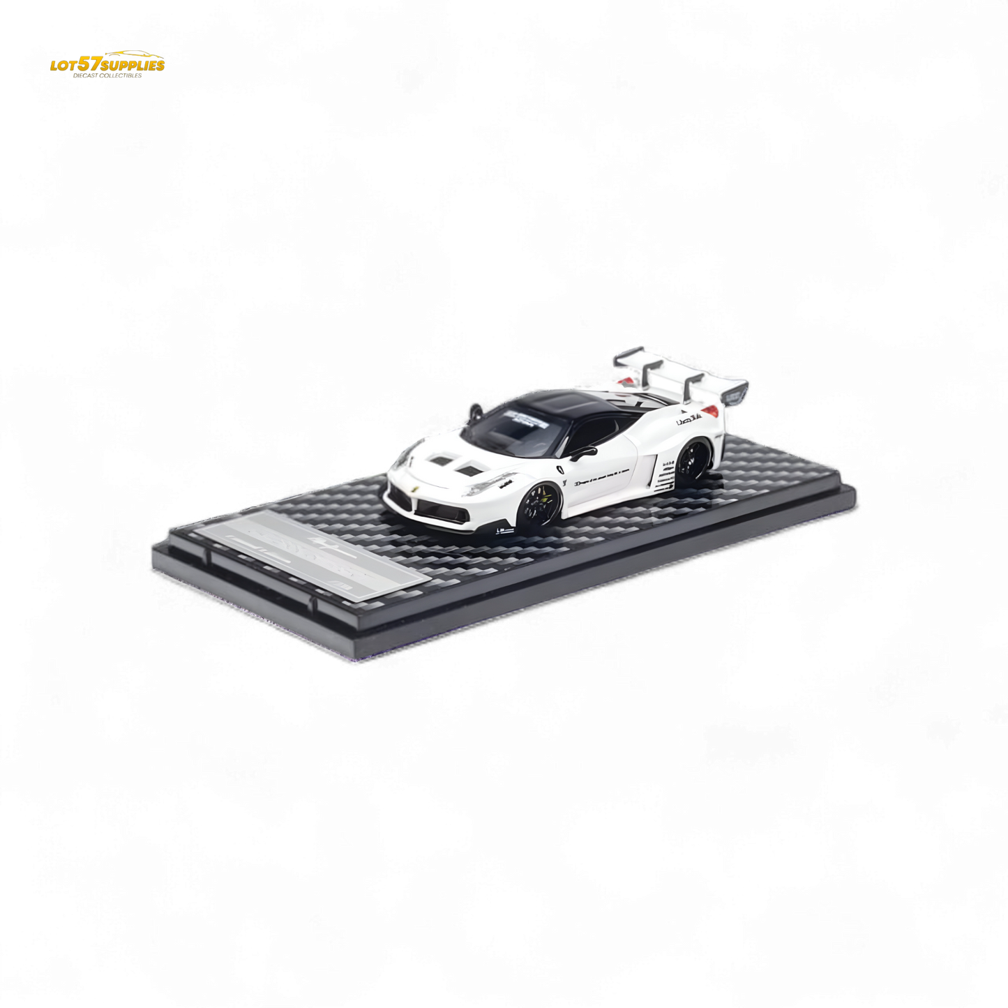 QIDIAN 458 LBWK GT Resin Model Limited to 199 Pcs White 1:64