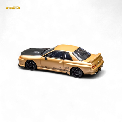 Focal Horizon Skyline GT-R R32 Top Secret Gold 1:64