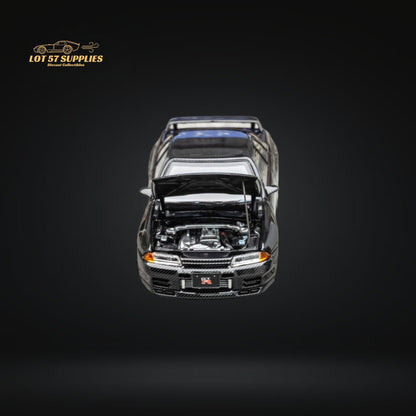 Focal Horizon Skyline R32 GT-R 3rd Gen Nismo S-Tune Full Carbon Black 1:64