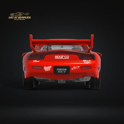 Mini Station Mazda RX-7 Red FNF Figure Version 1:64