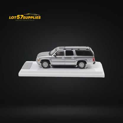 MK Miniatures Chevrolet Suburban in Silver 1:64