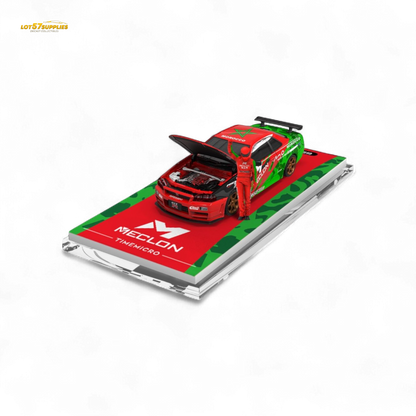 TimeMicro & MECLON GT-R R34 MECLON Figure Version 1:64