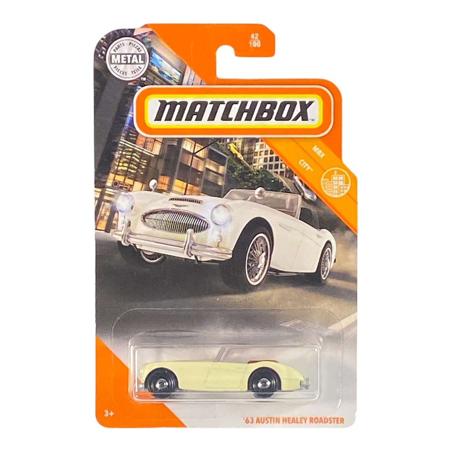Matchbox '63 Austin Healey Roadster - MBX City Series 42/100