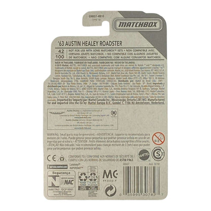 Matchbox '63 Austin Healey Roadster - MBX City Series 42/100