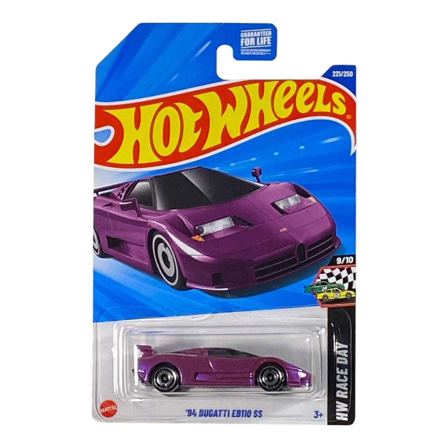 Hot Wheels '94 Bugatti EB110 SS - HW Race Day Series 9/10