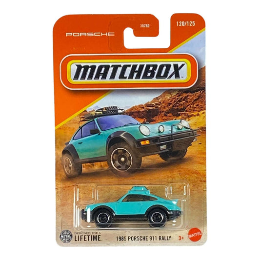 Matchbox 1985 Porsche 911 Rally - 2025 Matchbox Series 120/125