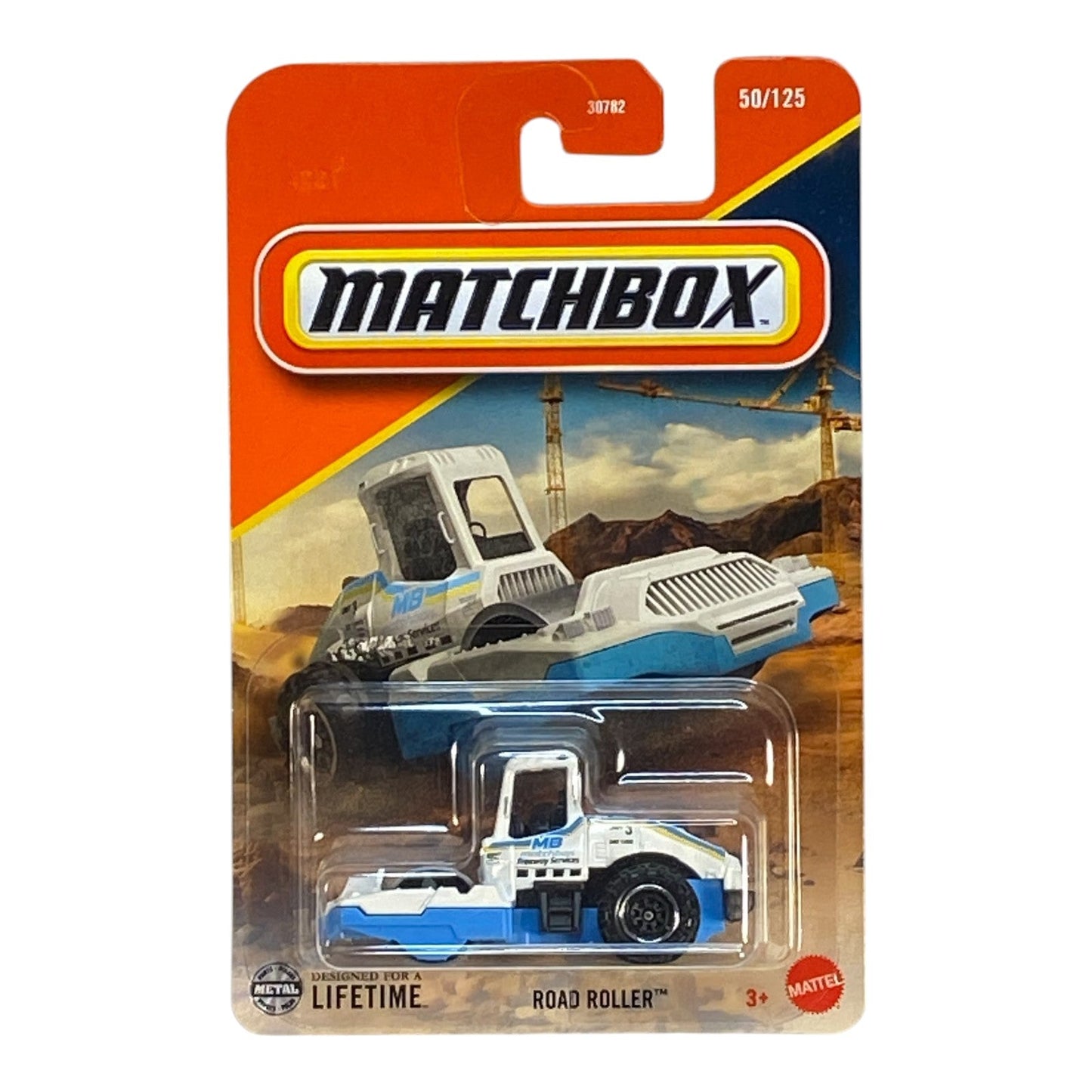 Matchbox Road Roller - 2025 Matchbox Series 50/125
