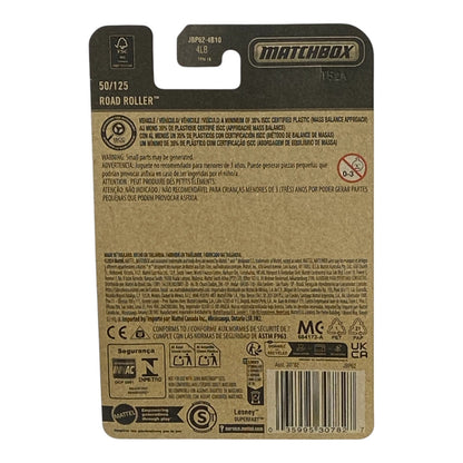 Matchbox Road Roller - 2025 Matchbox Series 50/125