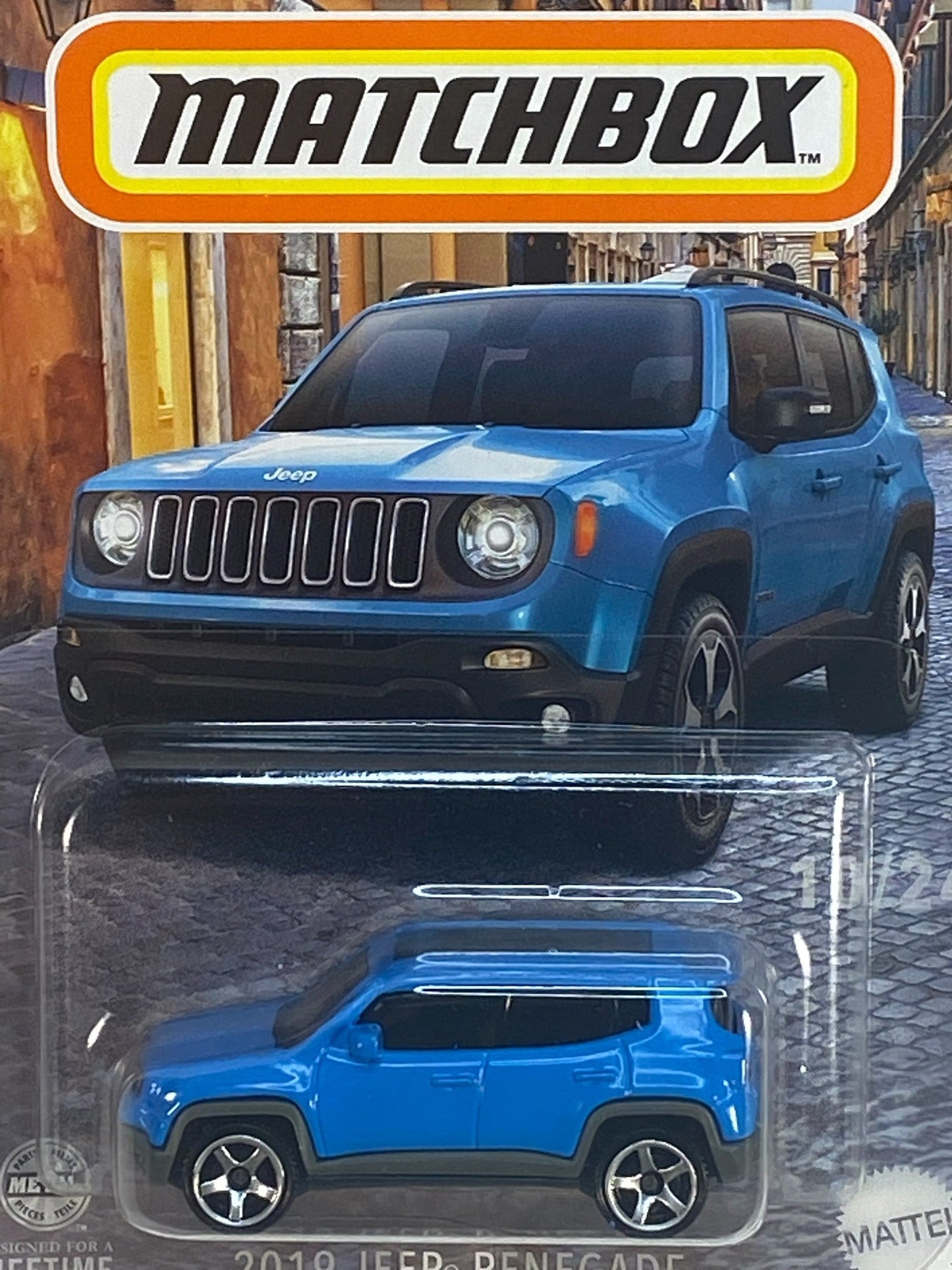 Matchbox 2019 Jeep Renegade - European Streets Series 10/24