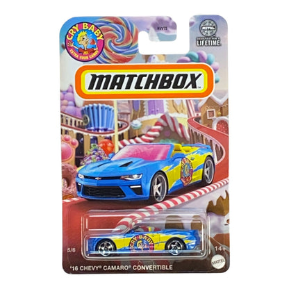 Matchbox '16 Chevy Camaro Convertible - Cry Baby - Matchbox Candy Series 5/6