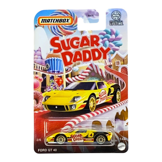 Matchbox Ford GT 40 - Sugar Daddy - Matchbox Candy Series 2/6