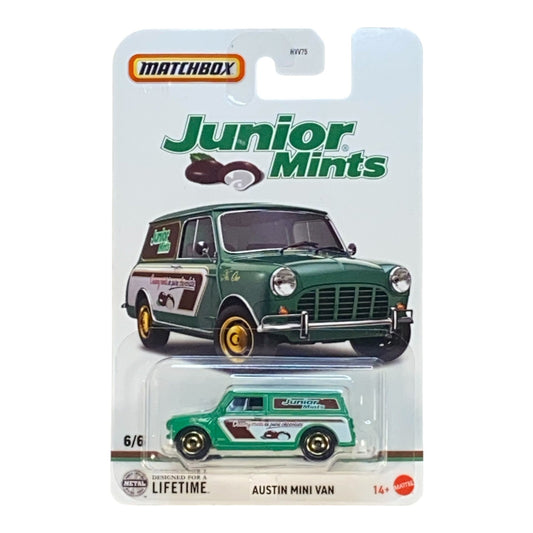 Matchbox Austin Mini Van - Sweet Rides Series 6/6 Junior Mints