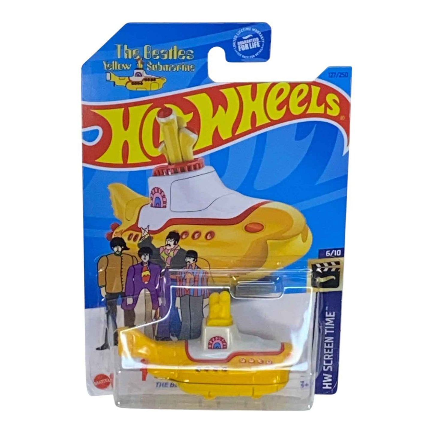 Hot Wheels The Beatles Yellow Submarine - HW Screen Time Series 6/10