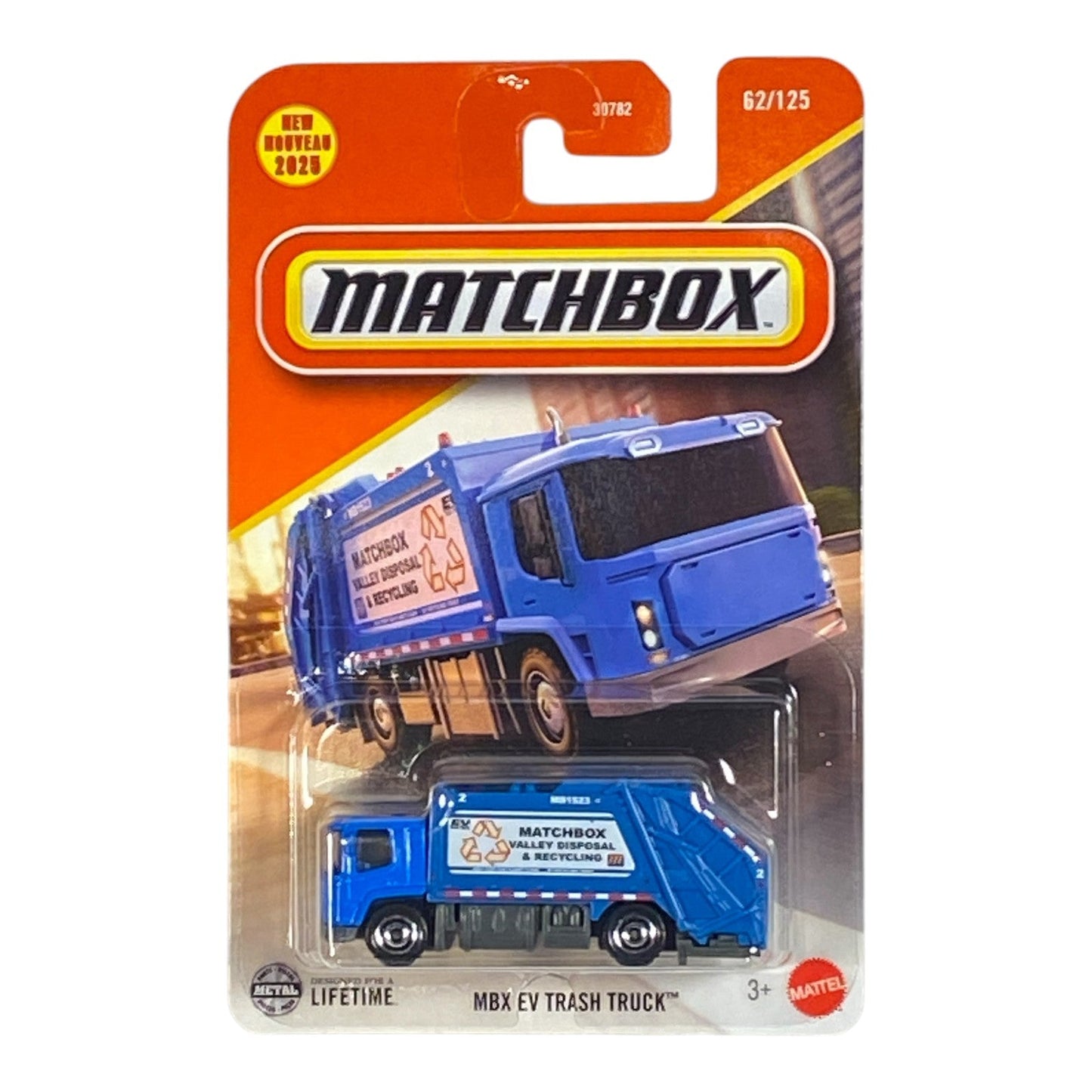 Matchbox MBX EV Trash Truck - Matchbox 2025 Series 62/125