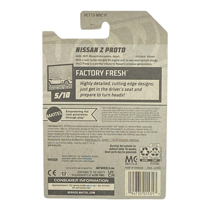 Hot Wheels Nissan Z Proto - Factory Fresh Series 5/10