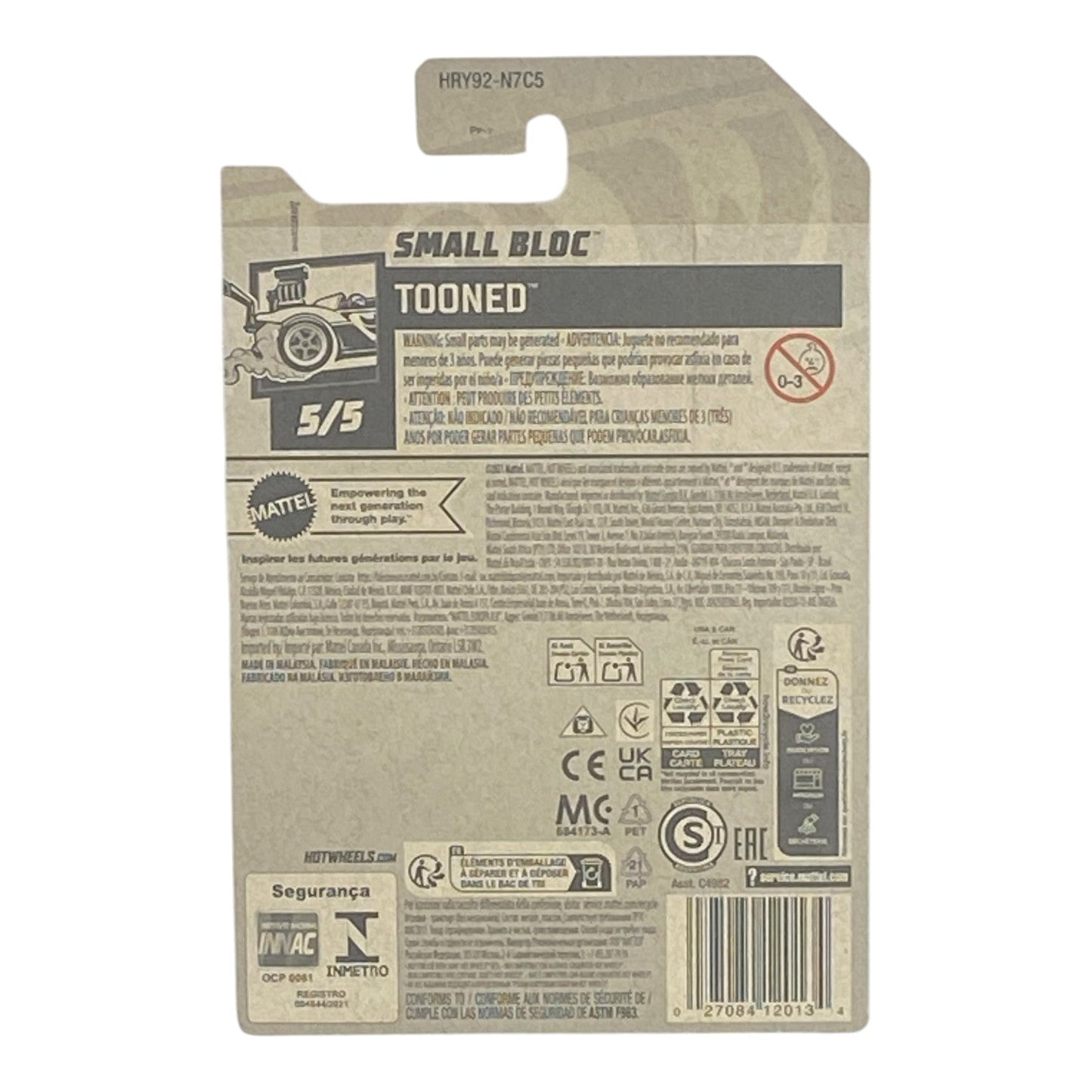 Hot Wheels Small Bloc - Tooned Series 5/5