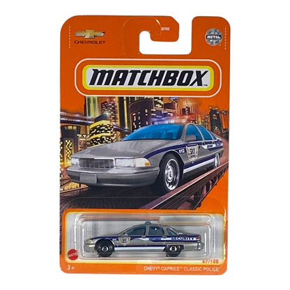 Matchbox Chevy Caprice Classic Police - Matchbox Series 67/100