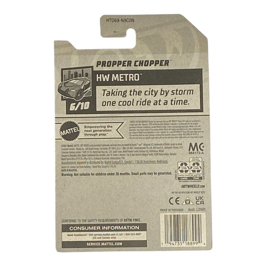 Hot Wheels Proper Chopper - Metro Series 6/10