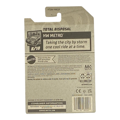 Hot Wheels Total Disposal - Metro Series 8/10