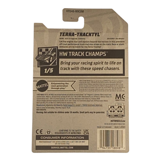 Hot Wheels Terra-Tracktyl (Blue) - HW track Champs Series 1/5