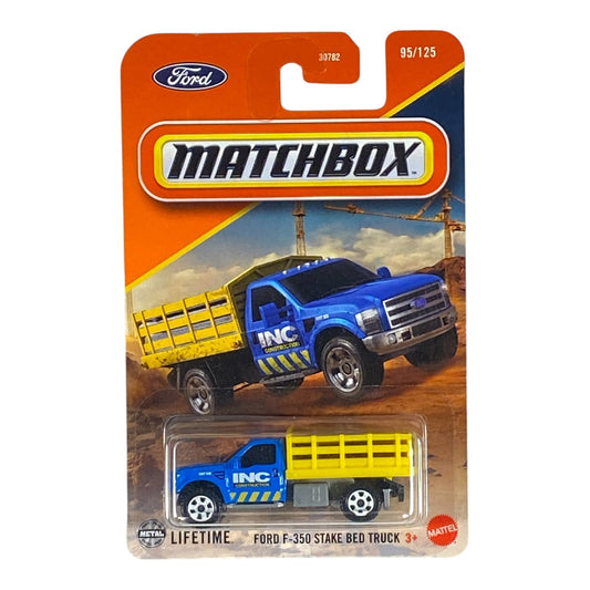 Matchbox Ford F-350 Stake Bed Truck - Matchbox 2025 Series 95/125