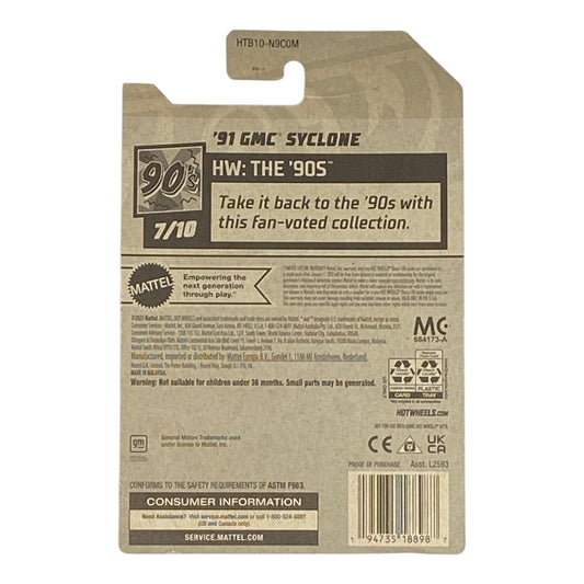 Hot Wheels '91 GMC Syclone - HW: The '90s Series 7/10