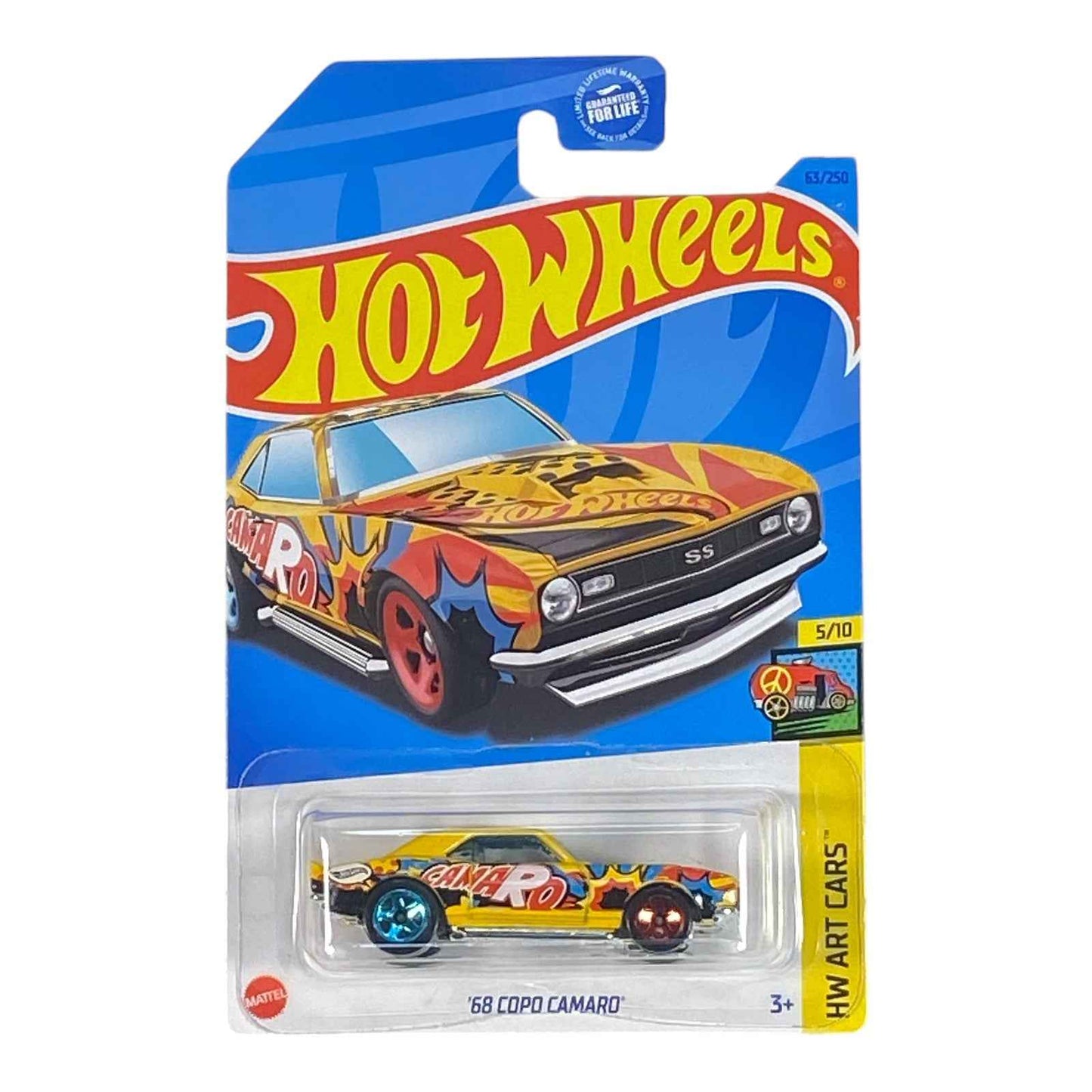Hot Wheels '68 Copo Camaro - Art Cars Series 5/10