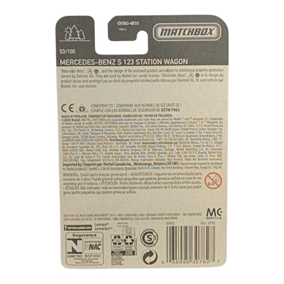 Matchbox Mercedes-Benz S123 Station Wagon - Matchbox Series 53/100