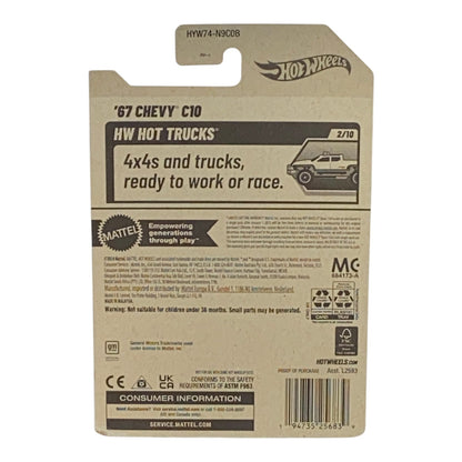 Hot Wheels '67 Chevy C10 - Hot Trucks Series 2/10