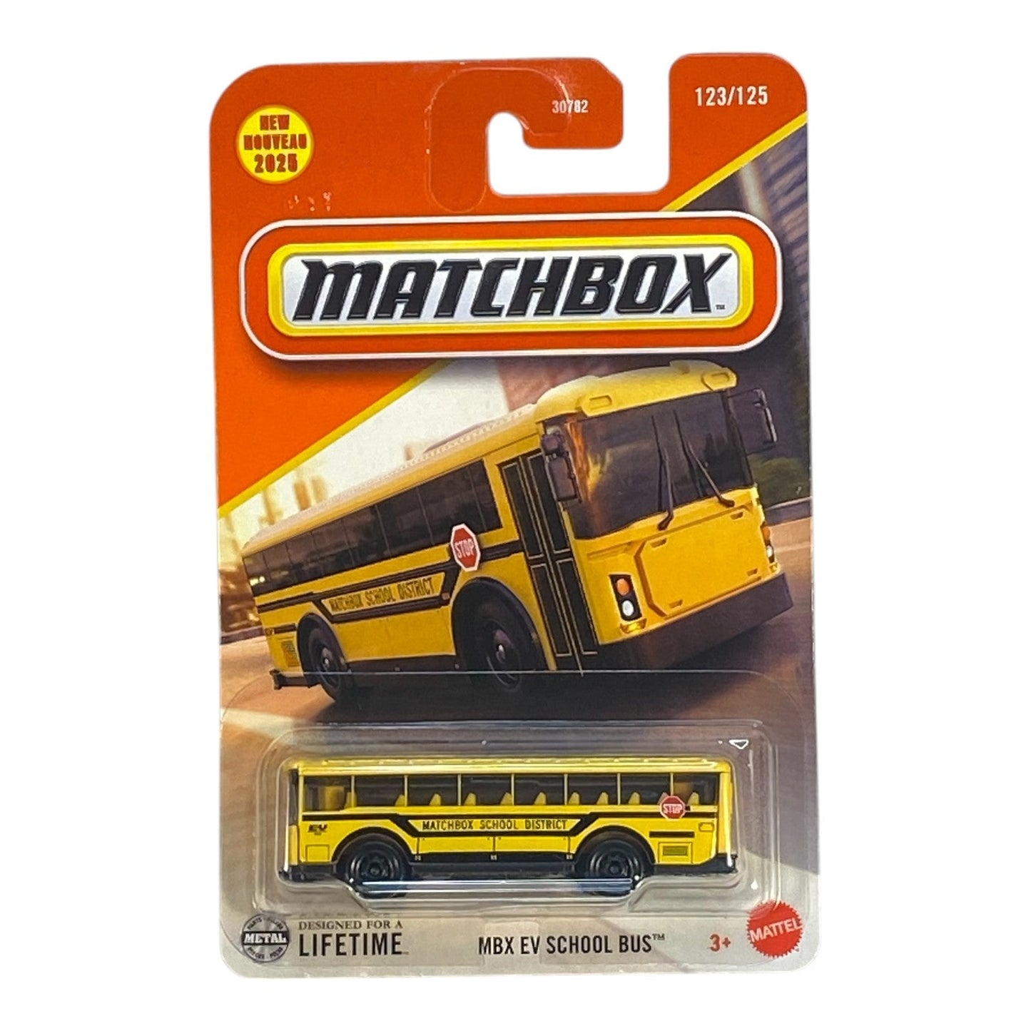 Matchbox MBX EV School Bus - 2025 Matchbox Series 123/125