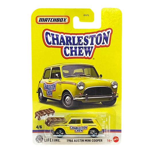 Matchbox 1964 Austin Mini Cooper - Charleston Chew - Matchbox Series 4/6