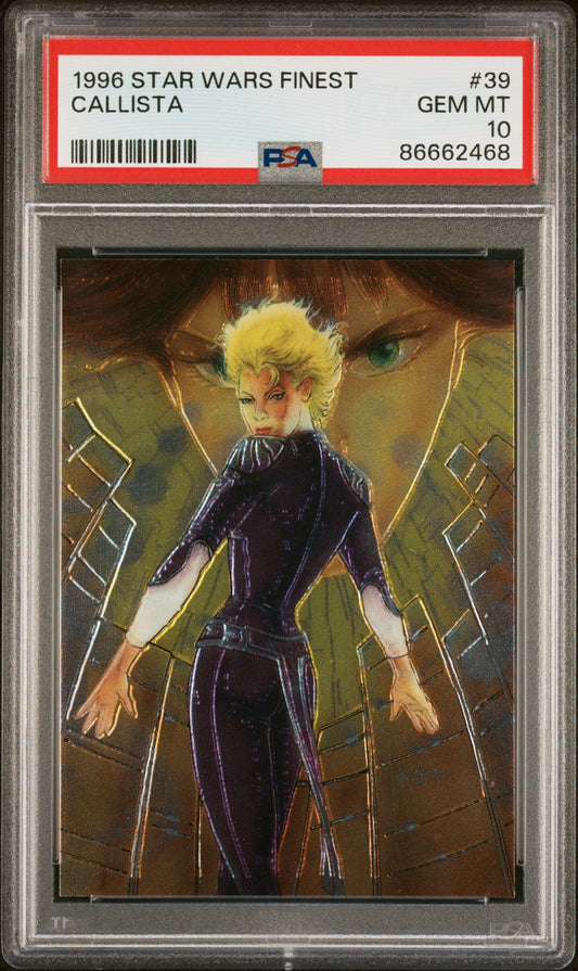 1996 STAR WARS FINEST CALLISTA  #39 - PSA 10