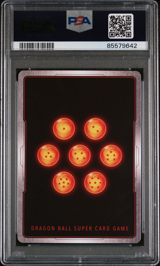 2018 DRAGON BALL SUPER COLOSSAL WARFARE BARDOCK/PROGENITOR #BT4-073 - PSA 8