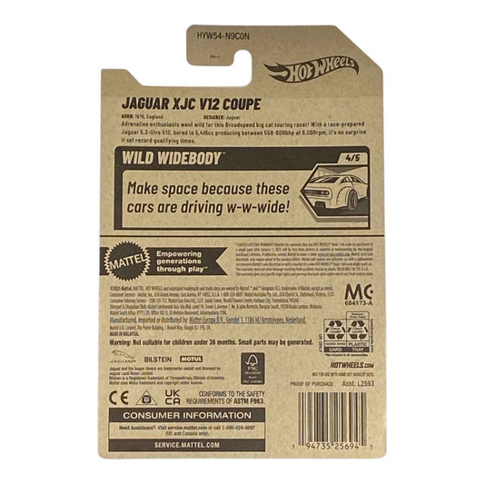 Hot Wheels Jaguar XJC V12 Coupe - Wild Widebody Series 4/5