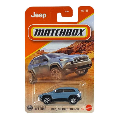 Matchbox Jeep Cherokee Trailhawk - 2025 Matchbox Series 45/125