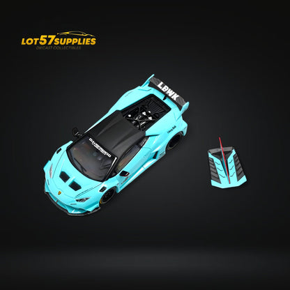 (Pre-Order) King Model LBWK Huracan - Metallic Tiffany Blue 1:64