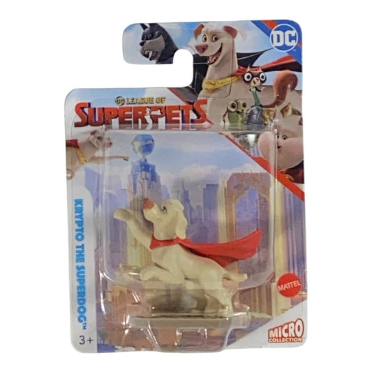 League of Super-Pets Complete Set of 5 Figures Krypto Ace Merton PB Chip
