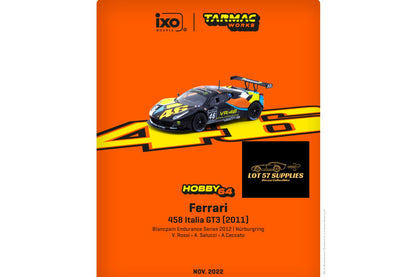 Tarmac Works Hobby64 Ferrari 458 Italia GT3 VR46 T64-073-12BGT646N 1:64