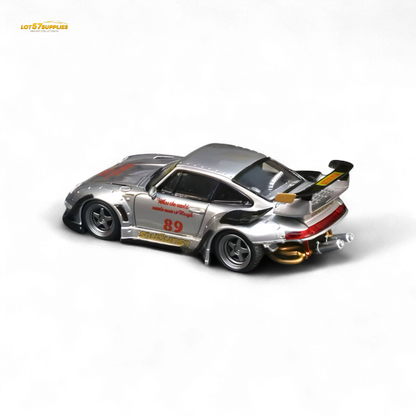 Street Weapon Porsche RWB 993 Double Exhaust Heavenly Livery Lower Tail 1:64