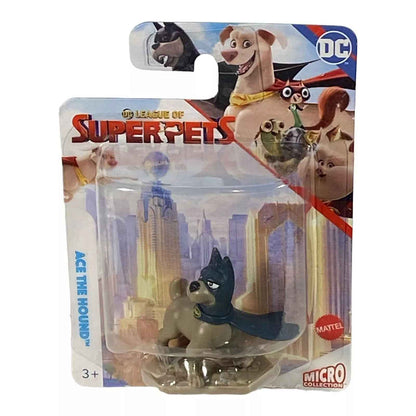 League of Super-Pets Complete Set of 5 Figures Krypto Ace Merton PB Chip