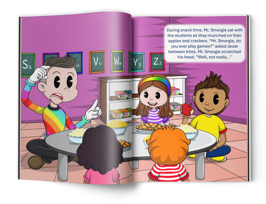 Smorgie Learns to Have Fun!