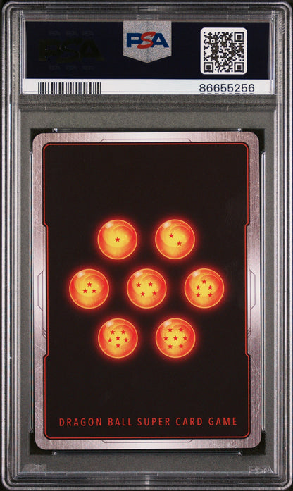 2022 DRAGON BALL SUPER REALM OF THE GODS 7 SSG GOKU, DVN RSTRNT #P-362 - PSA 10