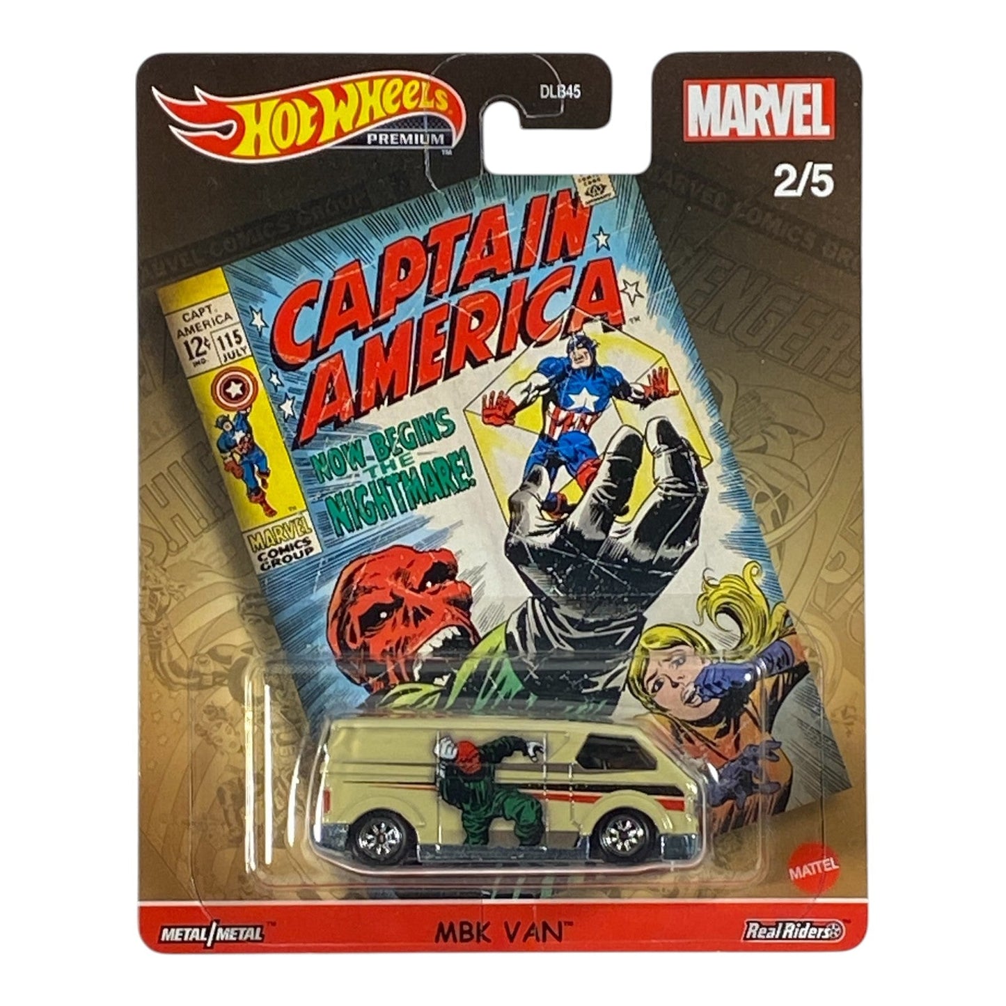 Hot Wheels MBK Van - Premium Series Marvel 2/5